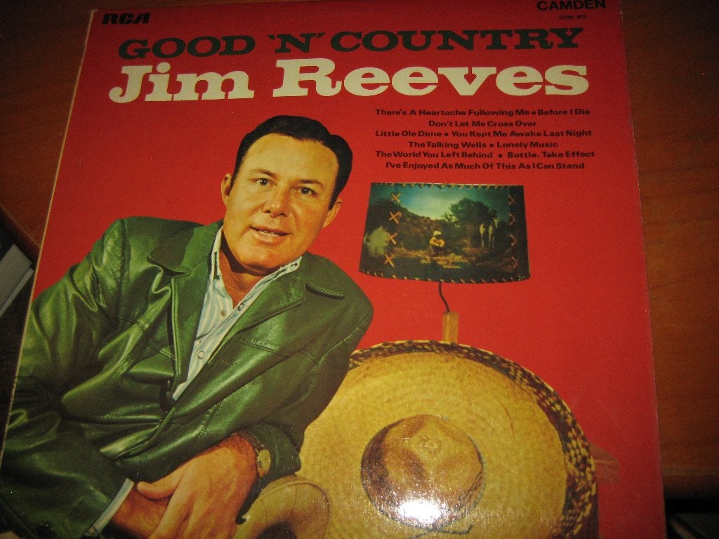LP, Jim Reeves; Good ´n Country, Ophalen of Verzenden, Zo goed als nieuw, 12 inch