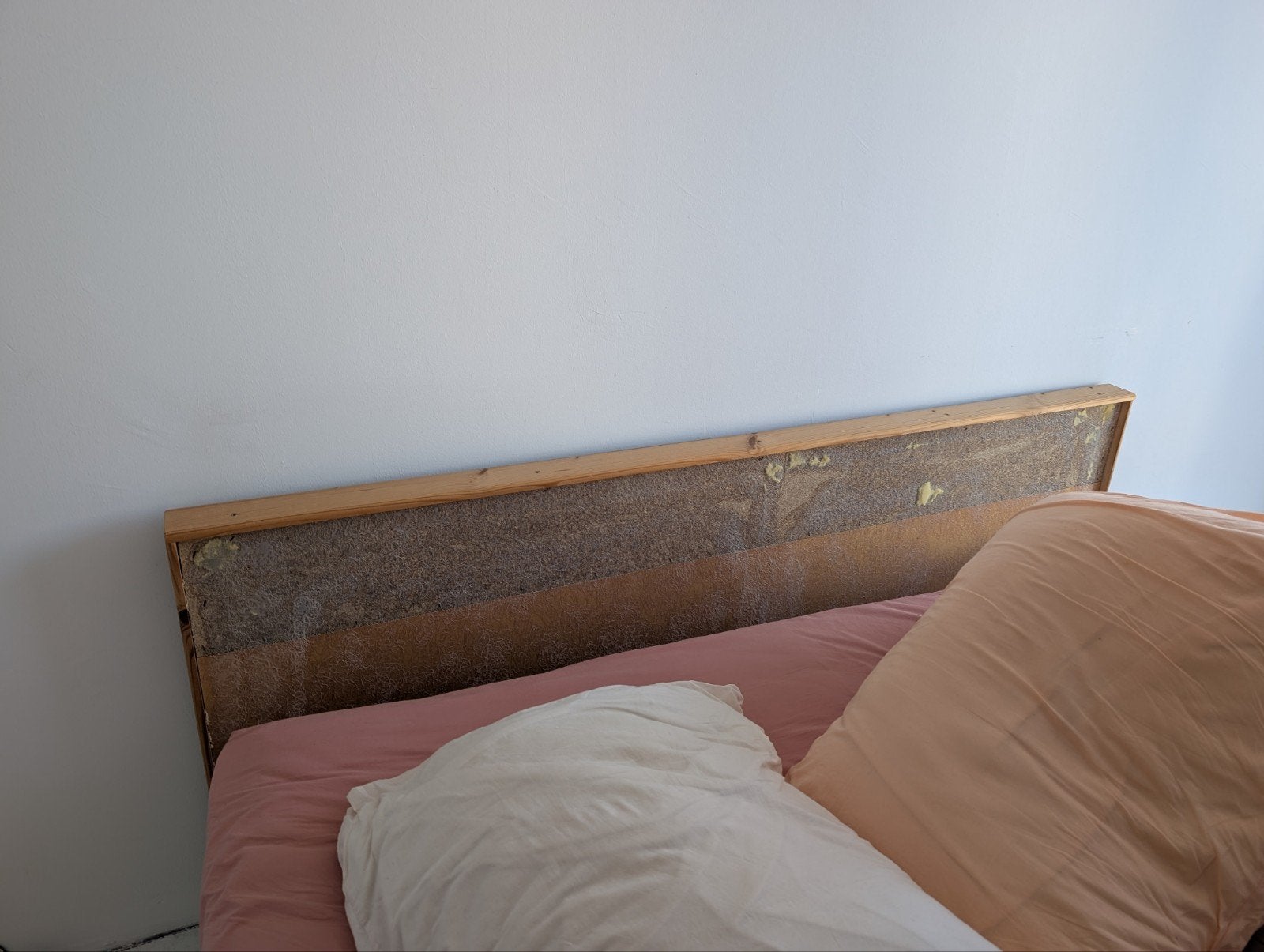 Gratis hoofdbord bed 180, Huis en Inrichting, Gebruikt, Tweepersoons, Ophalen of Verzenden, 180 cm