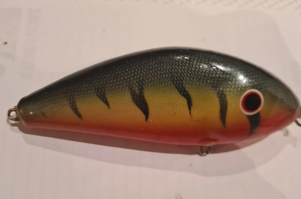Salmo met harde ratel, gespoten door rob kraaijeveld, Ophalen of Verzenden, Overige typen