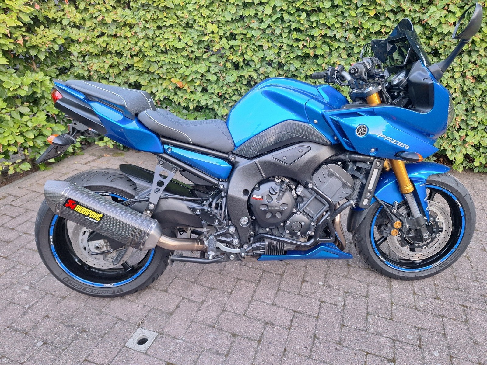 zeer nette en complete Yamaha FZ8S Fazer 2012, Occasion, 4 cilinders, Motorrijbewijs A, Sportuitlaat
