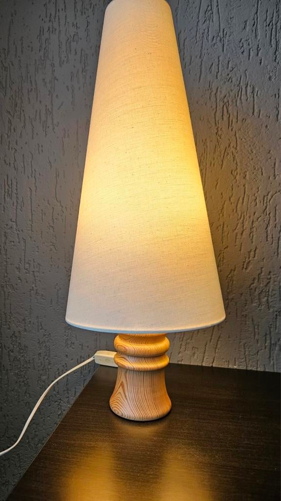 Mid Century Scandinavische Tafellamp, Ophalen of Verzenden, Zo goed als nieuw, 50 tot 75 cm