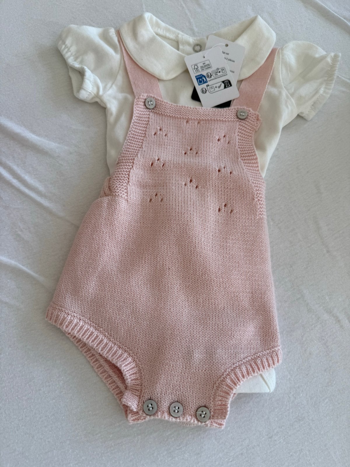 Nieuw roze setje maat 56 - Zeeman, Kinderen en Baby's, Ophalen of Verzenden, Nieuw, Meisje, Setje