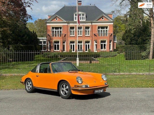 Porsche 911 2.3 T Targa, Auto's, Porsche, Achterwielaandrijving, Gebruikt, Zwart, Overige kleuren