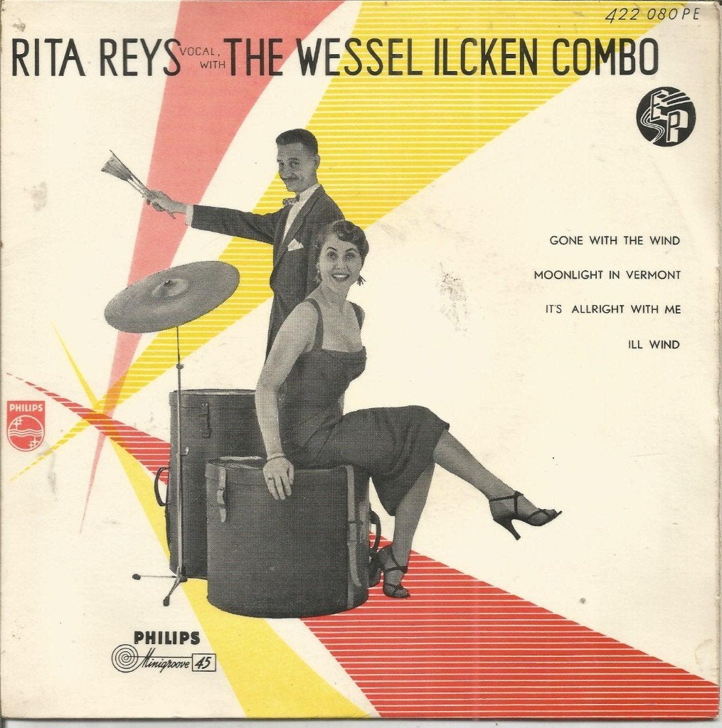Rita Reys – Rita Reys With The Wessel Ilcken Combo (EP 1956), 7 inch, Zo goed als nieuw, EP, Jazz