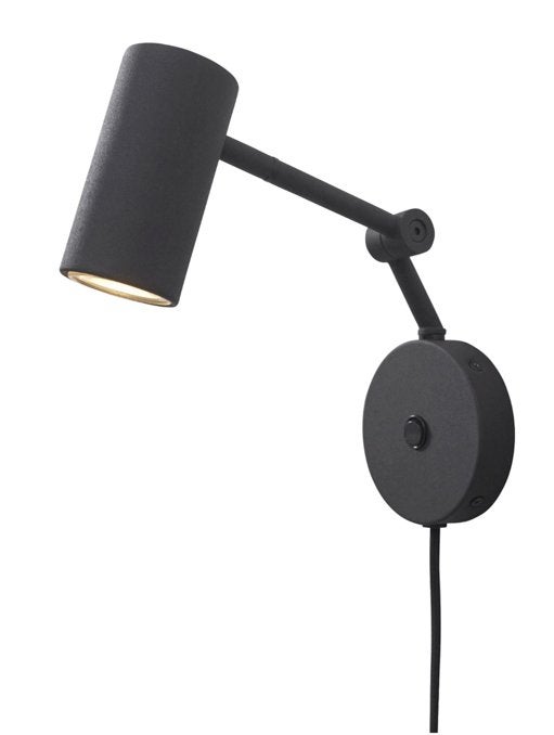 It's about RoMi Montreux wandlamp zwart, Gerichte verlichting, Zwart, GU10, Nieuw
