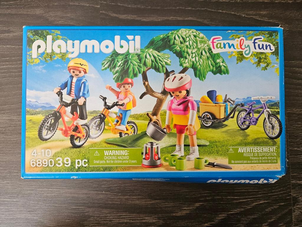 Playmobil Family Fun mountain bike 6890, Kinderen en Baby's, Speelgoed | Playmobil, Ophalen of Verzenden, Nieuw, Complete set