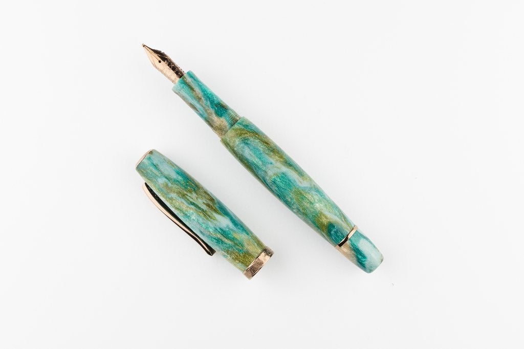 Scribo La Dotta Frassinago Vulpen 14k, Overige merken, Nieuw, Ophalen of Verzenden, Met reclame