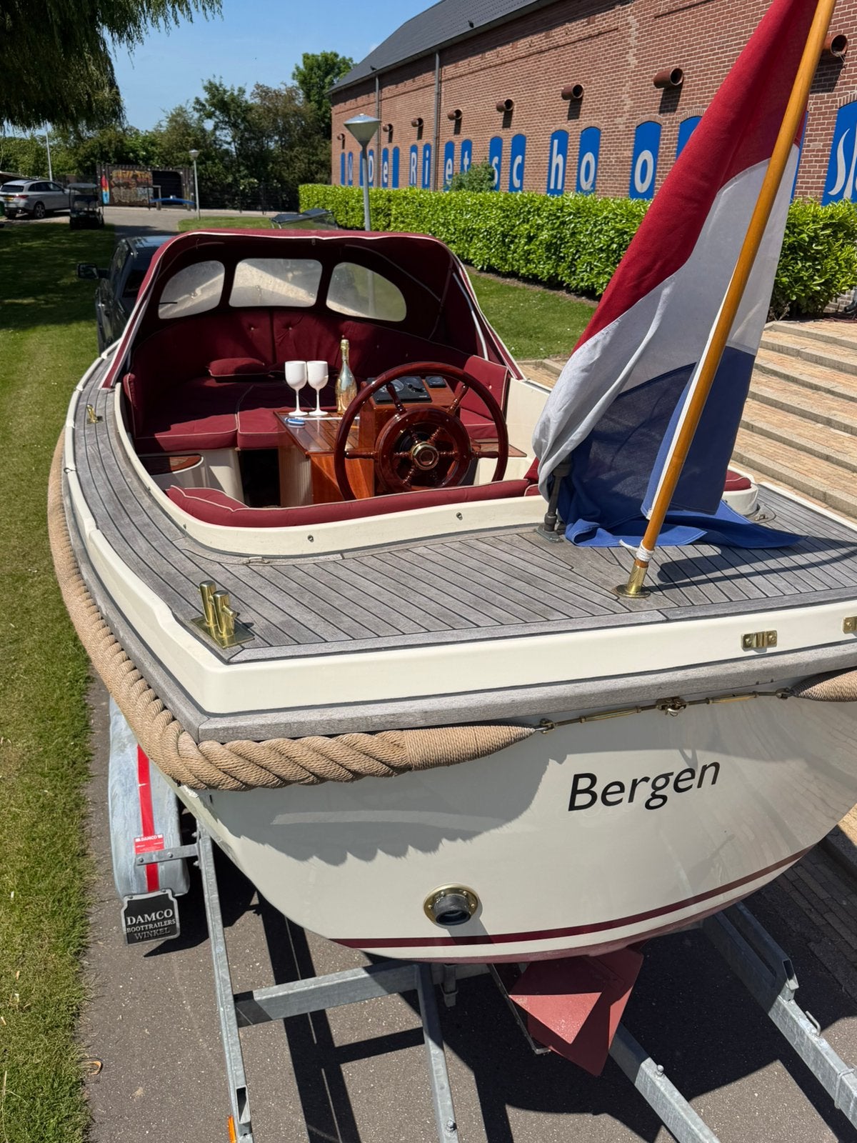 Interboat 21 Classic vetus 33pk 4 cilinder goed onderhouden!, Watersport en Boten, Ophalen, Interboat, Elektrische start