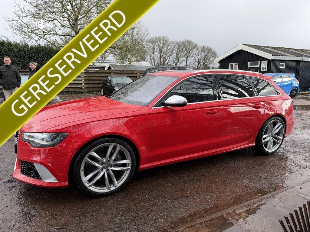 Audi A6 Avant 4.0 TFSI RS 6 67.xxxkm!|MISANO.ROOD|B&O|PANO|K, Auto's, Audi, Automaat, Euro 5, Gebruikt, 8 cilinders