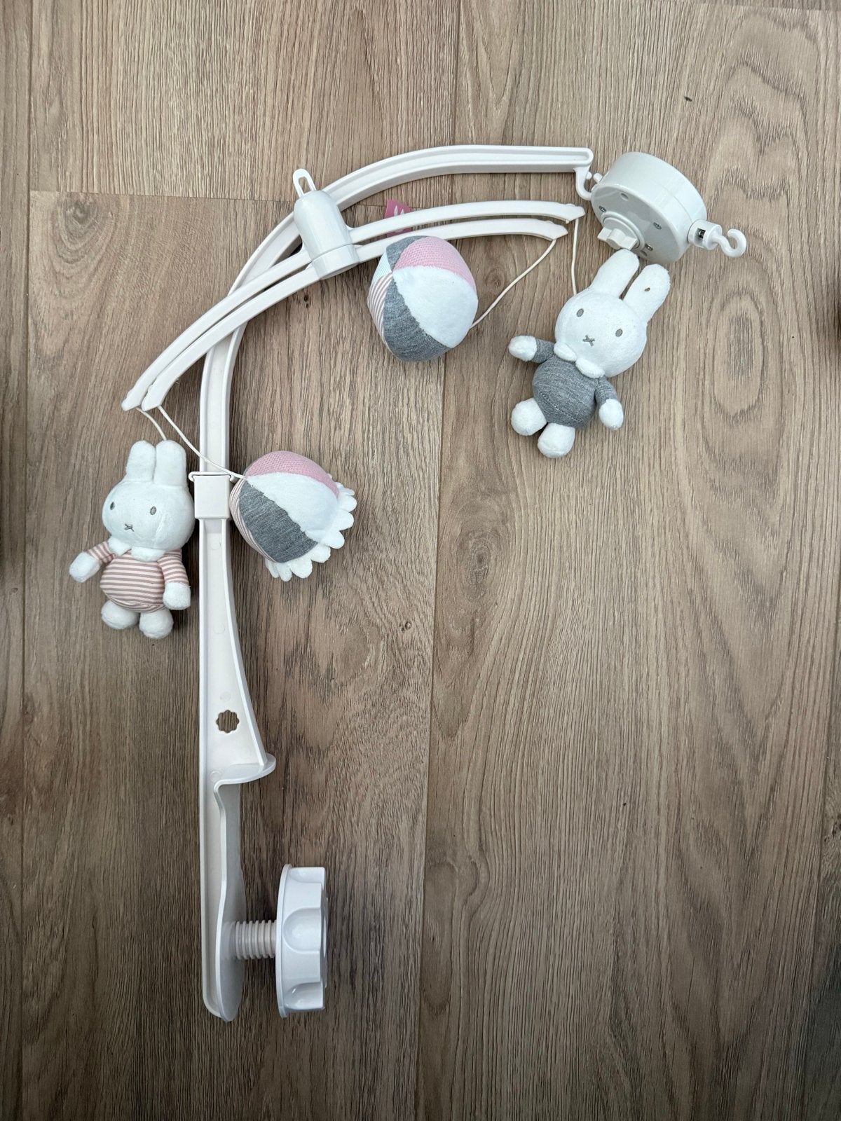 Muziekmobiel Nijntje voor babybedje, Kinderen en Baby's, Ophalen of Verzenden, Zo goed als nieuw, Mobiel, Met geluid