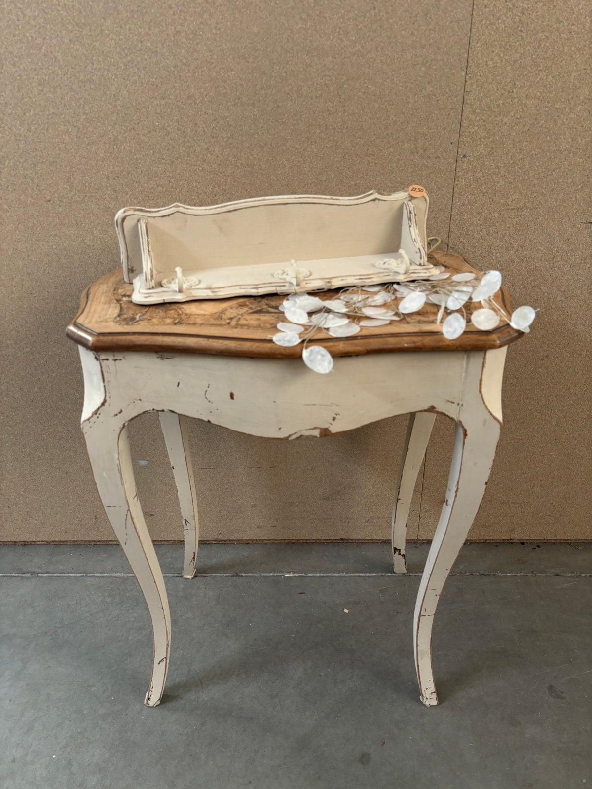Brocante sidetable / kaptafel / bijzettafel, Studio Larilo, Zo goed als nieuw, Minder dan 100 cm, Brocante