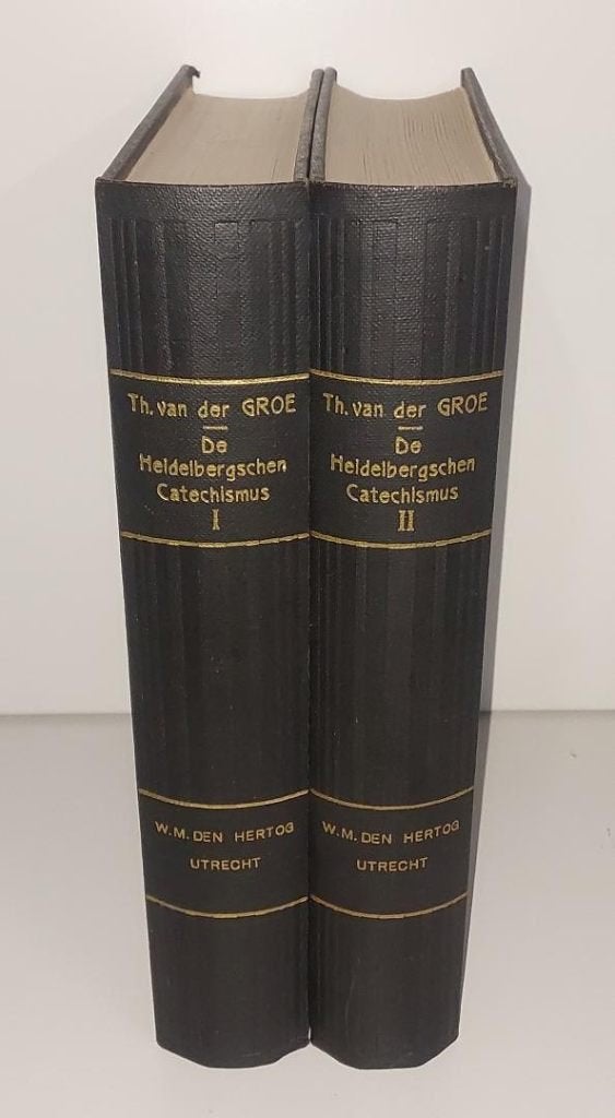 Th. van der Groe: Den Heidelbergschen Catechismus. (2 delen), Ophalen of Verzenden, Gelezen, Theodorus van der Groe, Christendom | Protestants