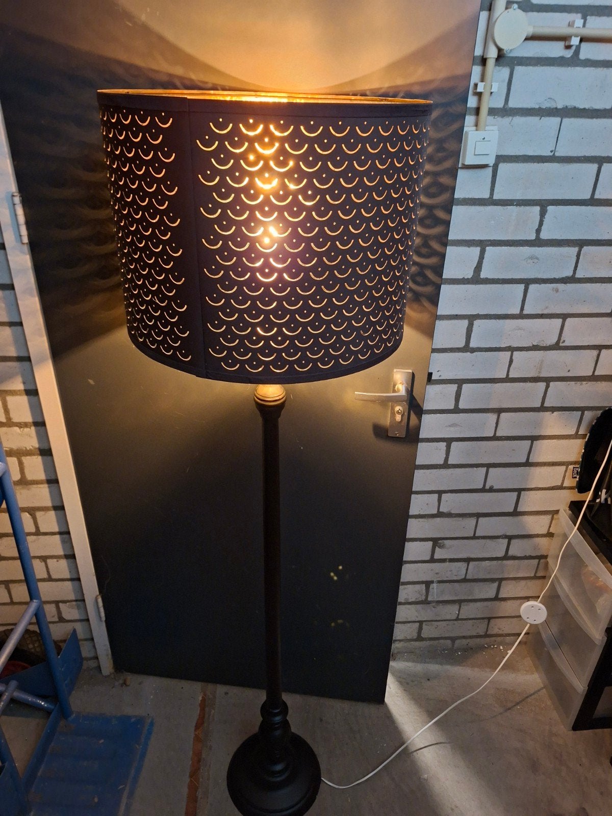 Vloerlamp, Huis en Inrichting, Lampen | Vloerlampen, Ophalen, 150 tot 200 cm