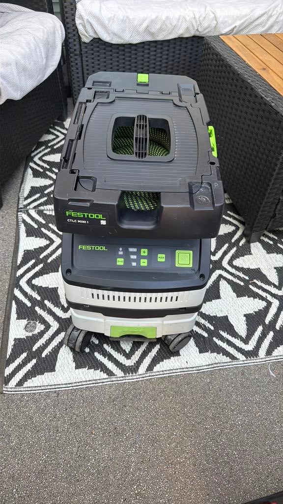 Festool CTLC MINI I-Basic Accu stofzuiger | CLEANTEC |, Ophalen of Verzenden, Zo goed als nieuw, Overige typen