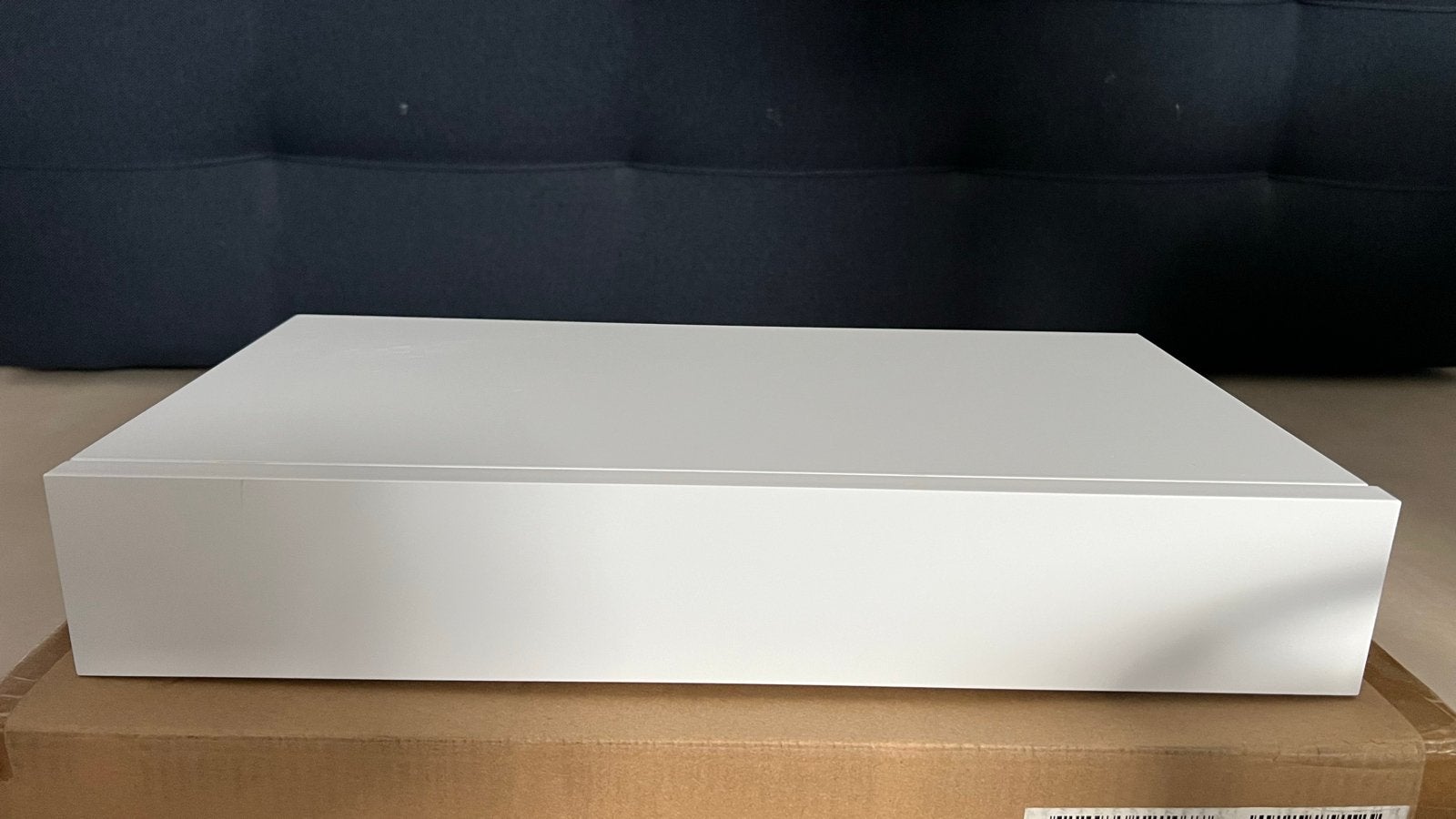 6 stuks witte wandplanken met lade - Nieuw in doos, Huis en Inrichting, Ophalen, Overige materialen, Minder dan 50 cm, 1 of 2 laden