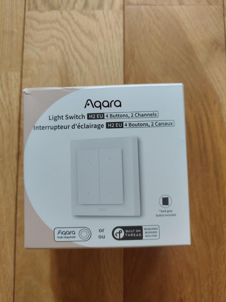 Aqara H2 EU Light Switch, Verzenden, Zo goed als nieuw, Schakelaar