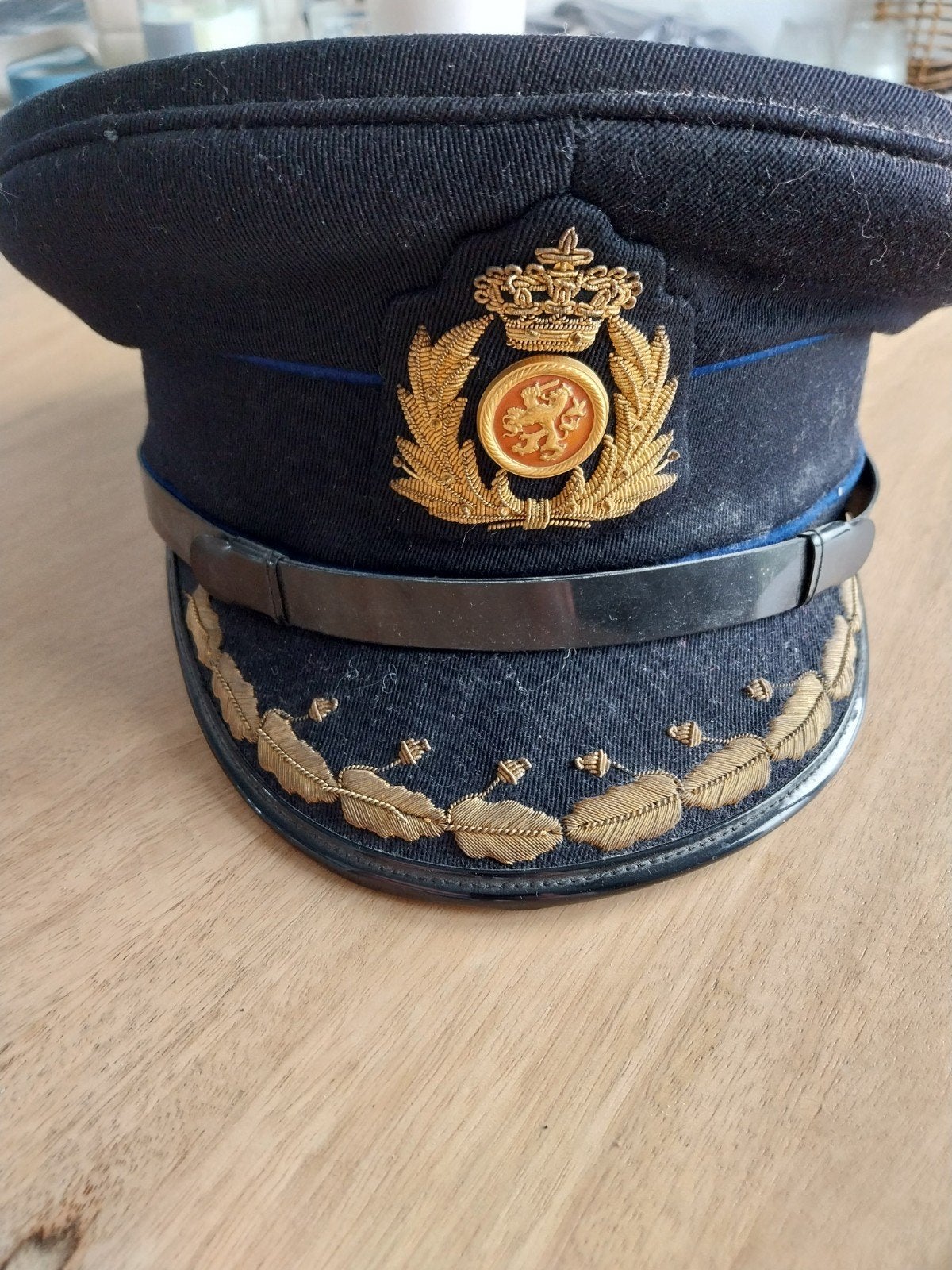 Nederlands gala pet, Ophalen of Verzenden, Landmacht, Nederland, Helm of Baret