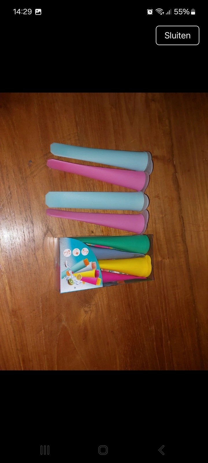 ijs lolly, Ophalen of Verzenden, Zo goed als nieuw