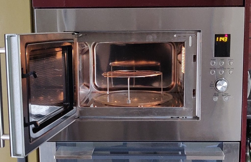 Inbouw combi oven grill, Ophalen, Minder dan 45 cm, Gebruikt, Combi-oven