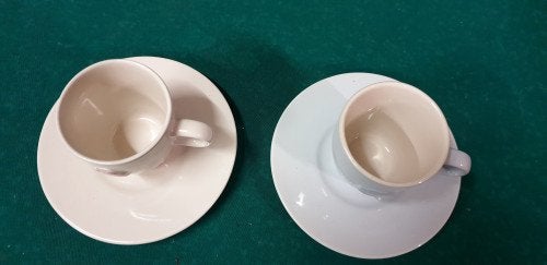 douwe egberts kop en schotel, Huis en Inrichting, Keuken | Servies, Ophalen of Verzenden, 'T Olde Gre-j, Info@toldegrej.nl, Endepoelstraat 20f Didam