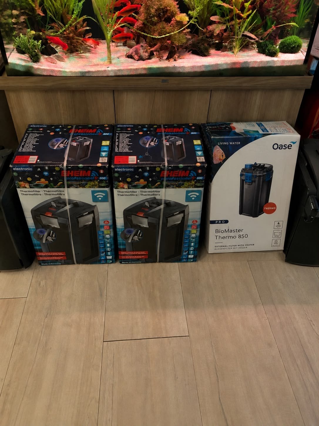 oase biomaster 2 850 inc crystalskim 350 laaste 4!!, Dieren en Toebehoren, Ophalen, Oase, Nieuw, Inclusief slangen