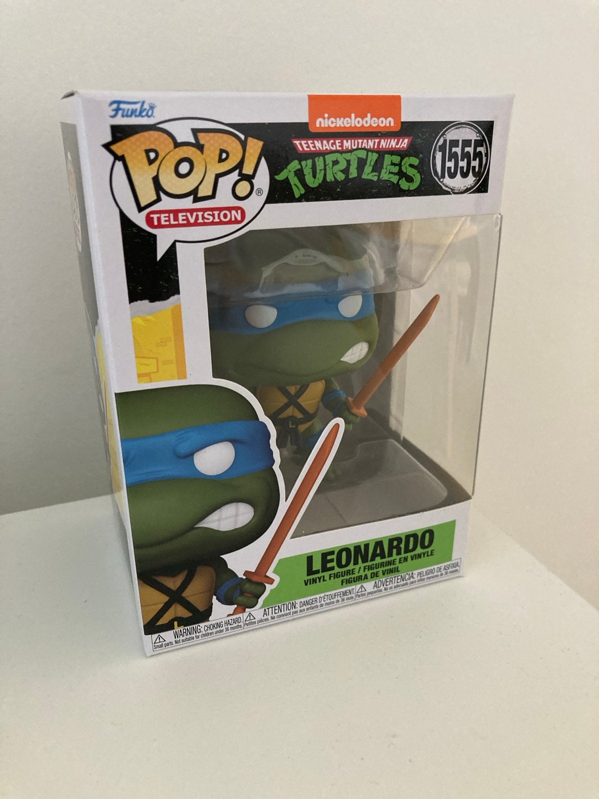 Funko Pop! Television Teenage Mutant Ninja Turtles Leonardo, Ophalen, Nieuw