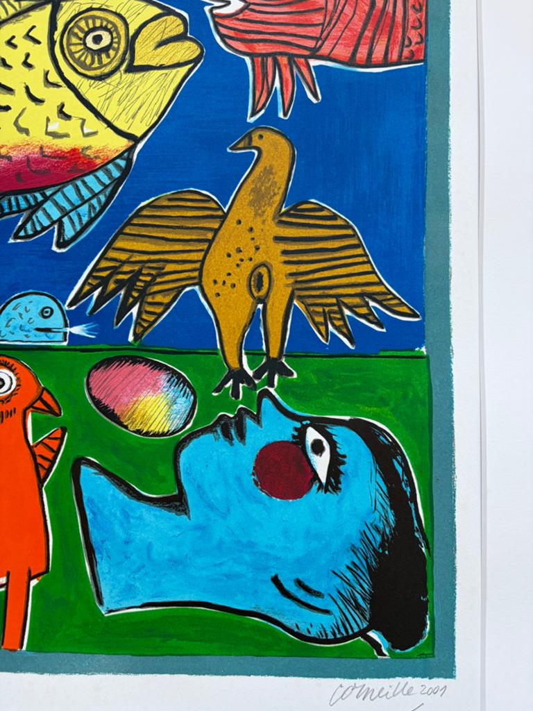 Corneille, handgesigneerde litho/grafiek 2009, Ophalen