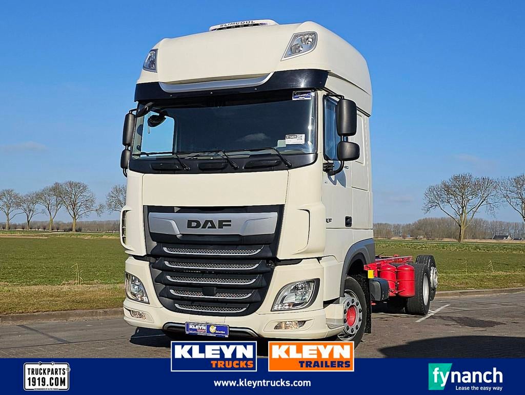 DAF XF 480 ssc 6x2 far intarder, Automaat, Euro 6, Wit, Bedrijf