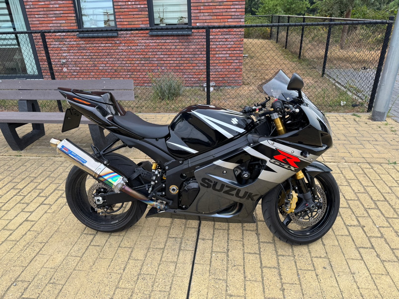 Unieke suzuki 1000 k4 met k8 achterbrug, Ophalen of Verzenden, Gebruikt