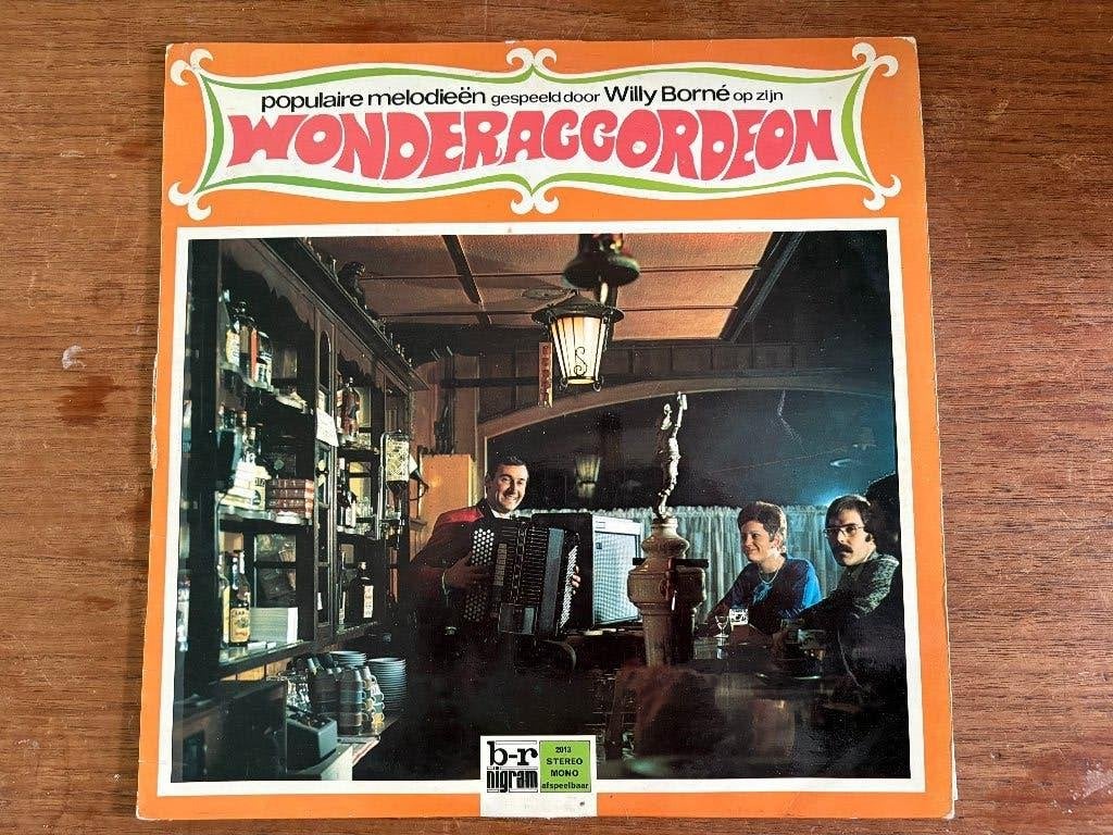 LP Wonderaccordeon Willy Borne, LP, Gebruikt, Ophalen of Verzenden, 12 inch
