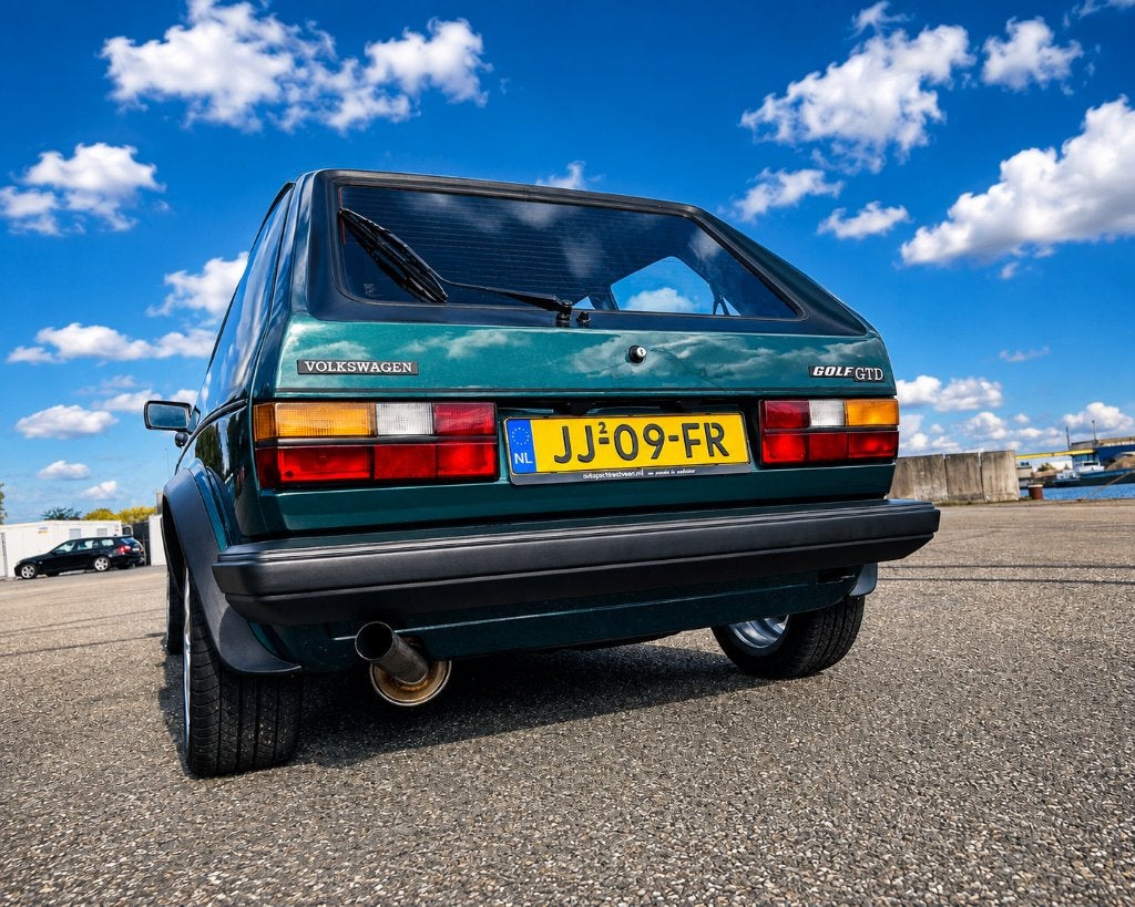Volkswagen Golf MK1 GTD 1.6 1983 Groen, foto 3