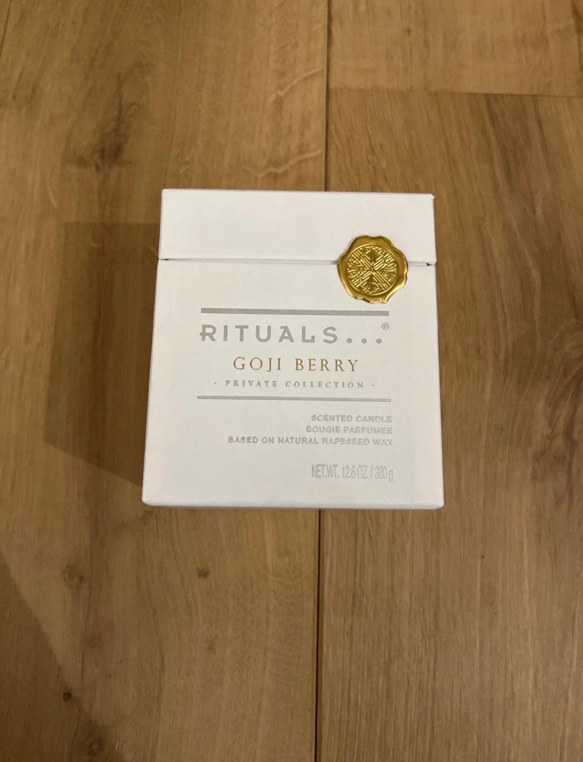 Rituals Private Collection Goji Berry Geurkaars, Wit, Ophalen of Verzenden, Rituals, Kaars