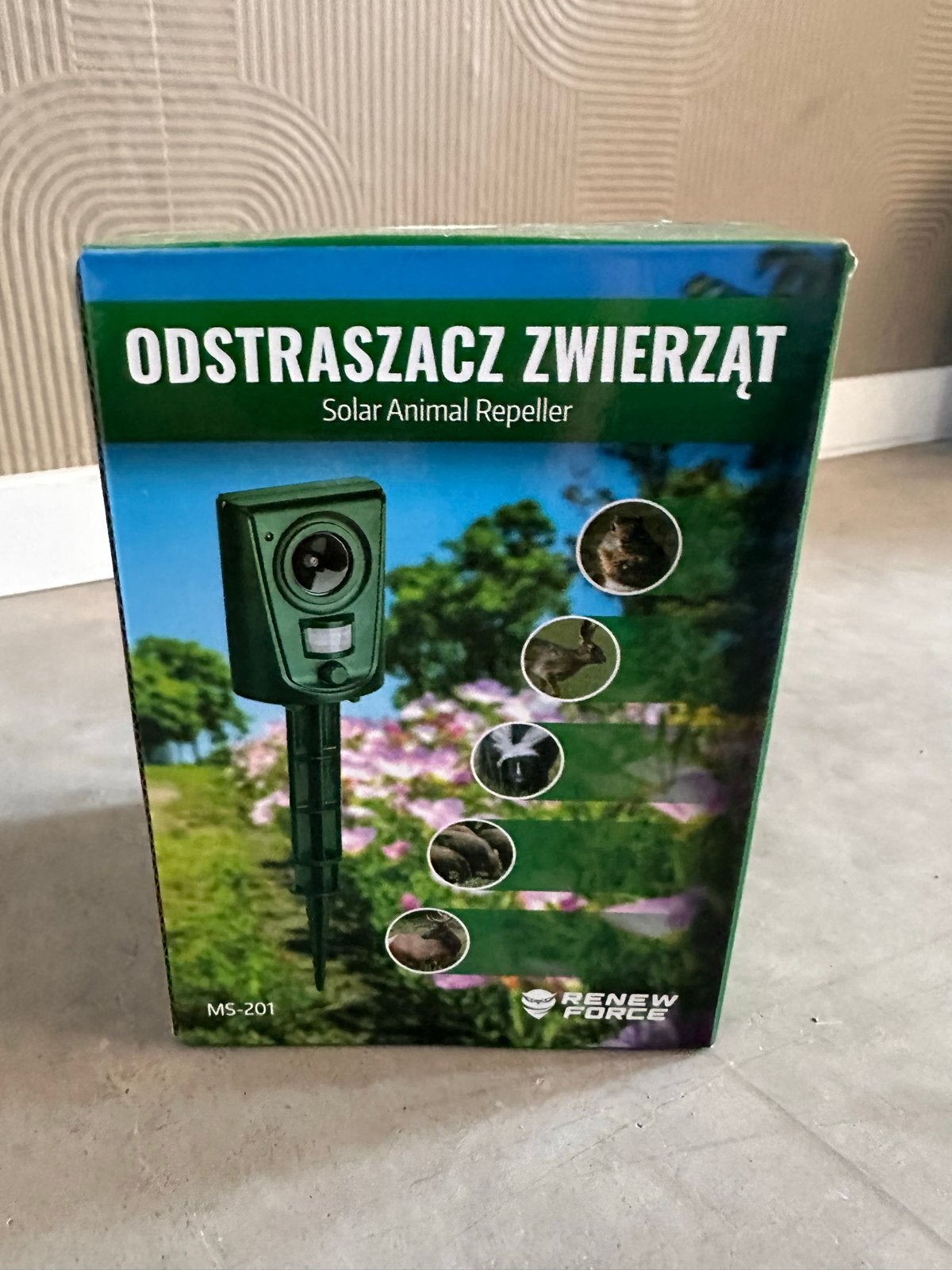 Solar Ultrasone Dierenverjager - Nieuw in doos, Ophalen of Verzenden, Nieuw
