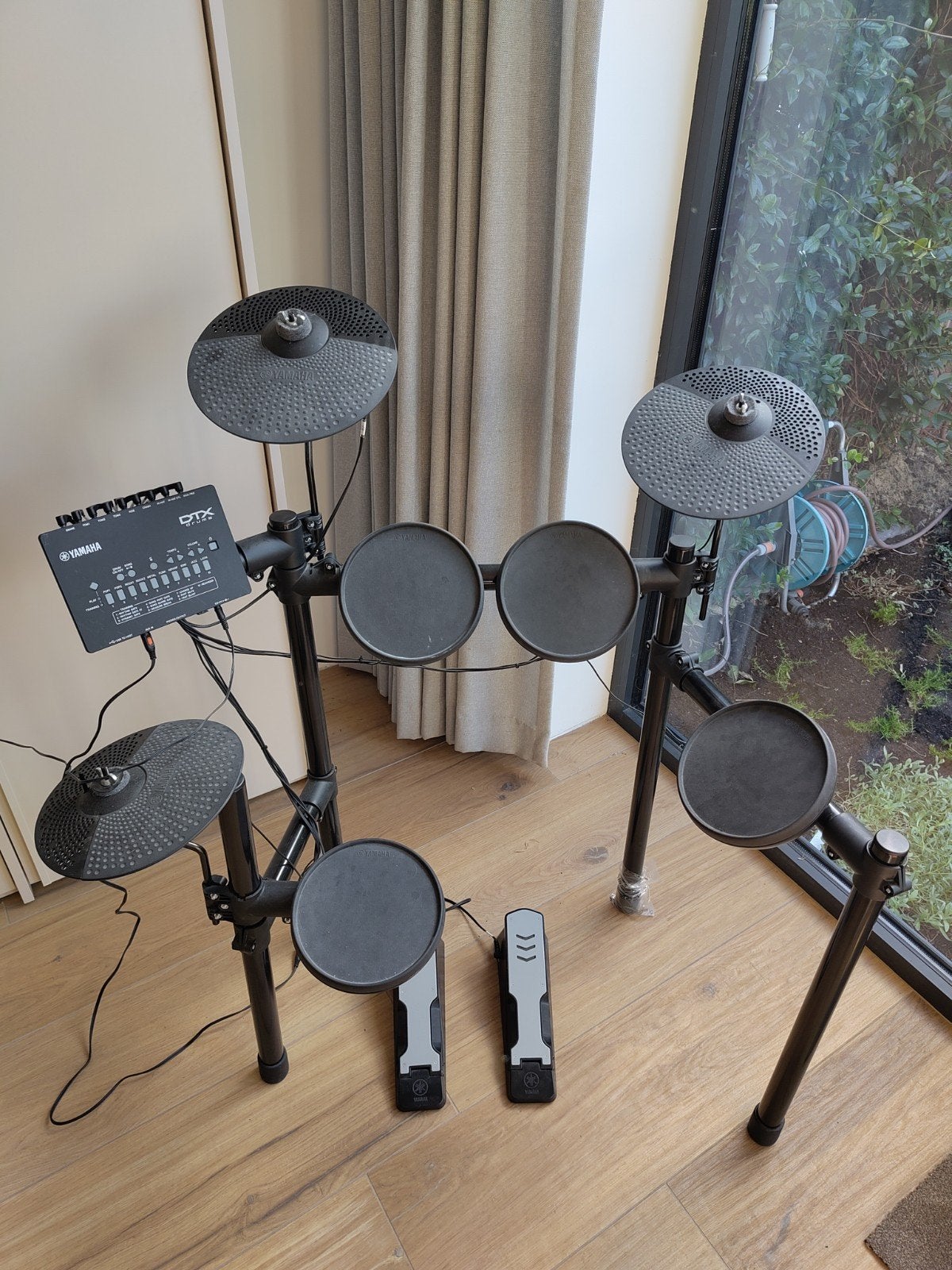 Drumstel elektronisch, Yamaha DTX402K, Ophalen, Yamaha, Elektronisch