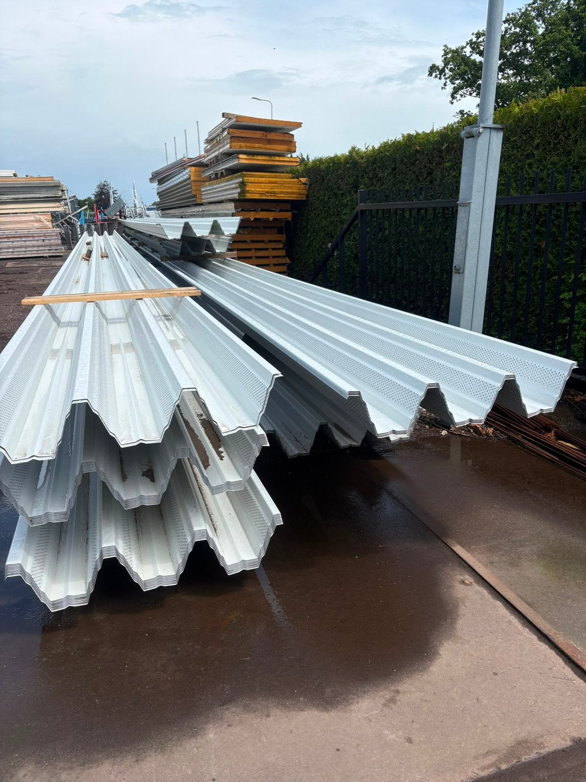 Warmdakplaat dakbeplating wandbeplating damwand isolatie, Doe-het-zelf en Verbouw, Platen en Panelen, Ophalen of Verzenden, Zo goed als nieuw