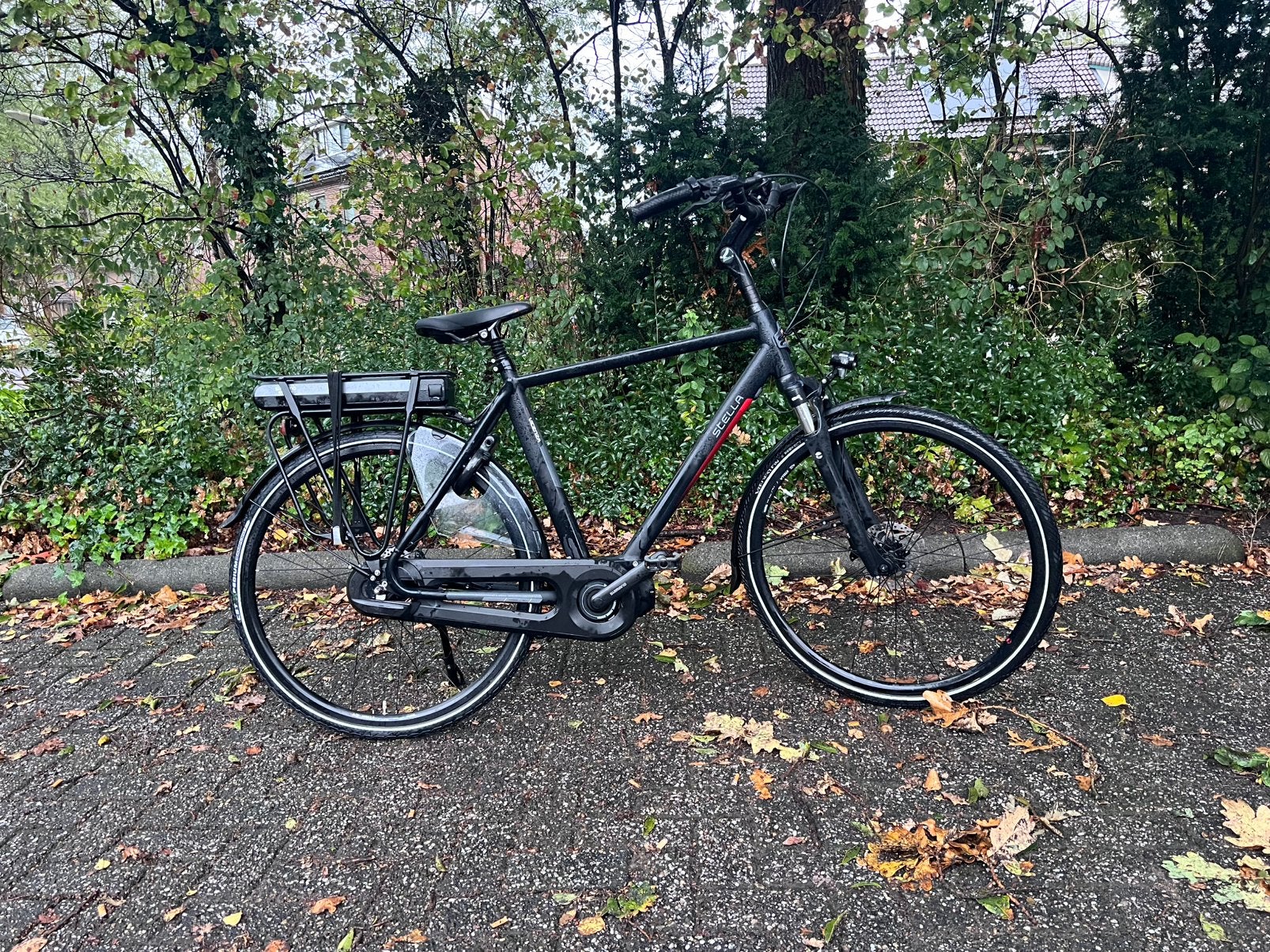 Stella Vicenza elektrische fiets Shimano middenmotor, Fietsen en Brommers, Versnellingen, Zo goed als nieuw, 57 tot 61 cm, Schijfrem