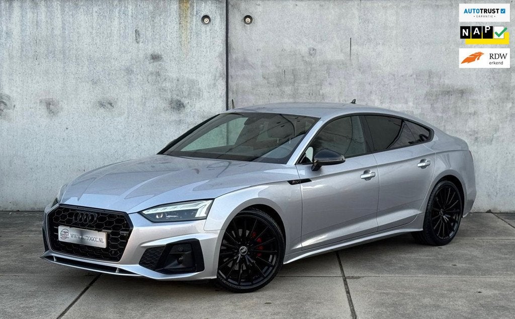 Audi A5 Sportback 35 TFSI S-EDITION COMPETITION AUTOMAAT NAP, Auto's, Gebruikt, 4 cilinders, Origineel Nederlands, Hybride Elektrisch/Benzine