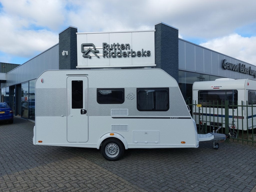 Knaus Sport 400 LK, Caravans en Kamperen, Standaardzit, Dwarsbed, Bedrijf, 750 - 1000 kg