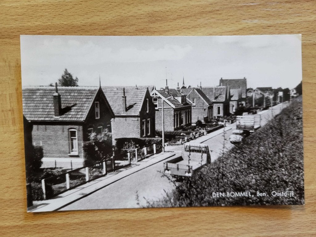 ansicht DEN BOMMEL Oostdijk, Verzamelen, Ophalen of Verzenden, Voor 1920, Zuid-Holland