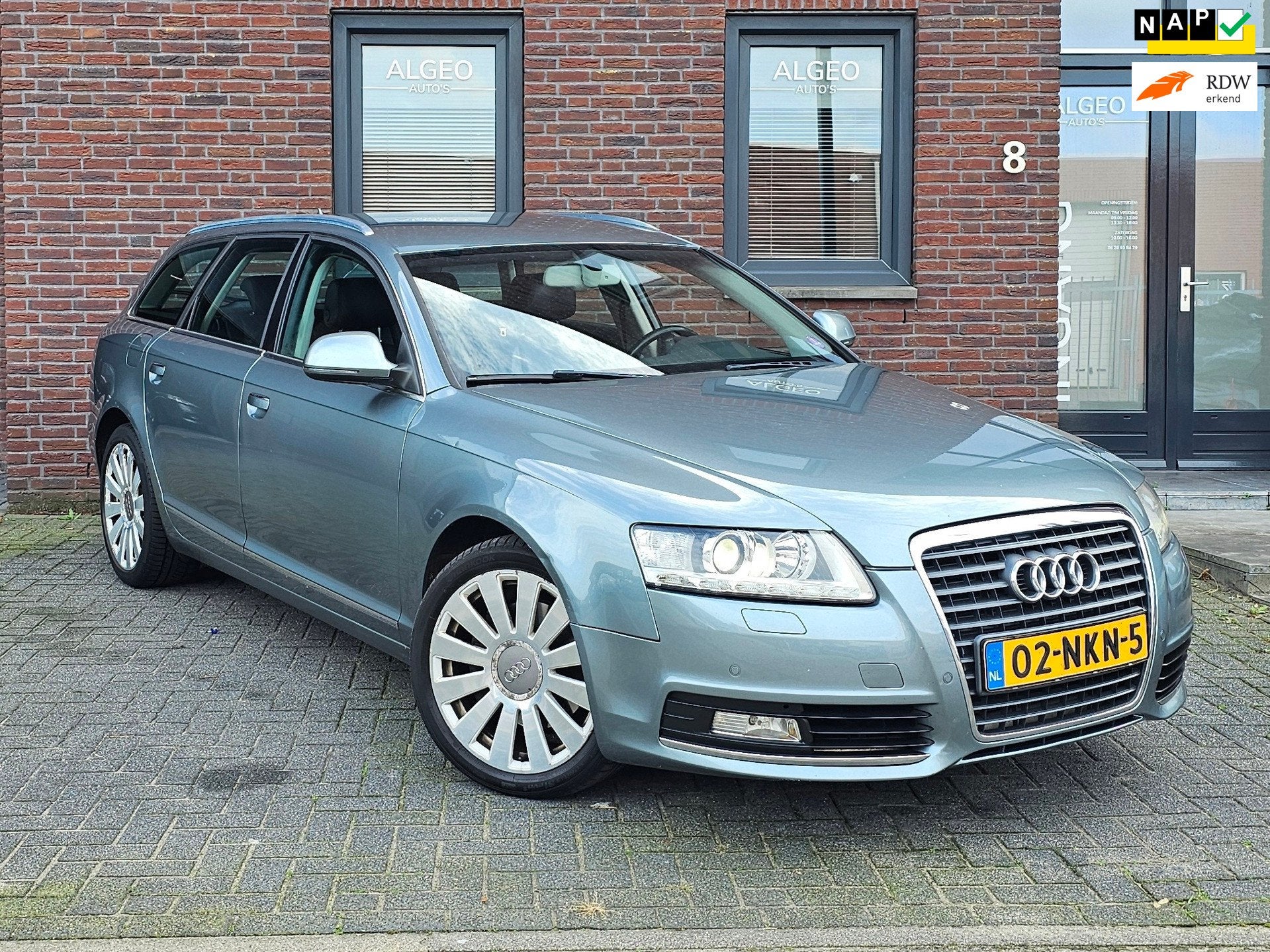 Audi A6 Avant 2.0 TFSI Advance / Automaat / Goed onderhouden, Auto's, Euro 5, LED verlichting, Zwart, 4 cilinders