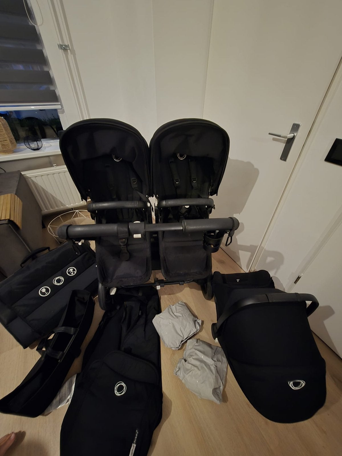 Bugaboo Donkey 3 Duo – Compleet & in zeer nette staat, Bugaboo, Ophalen of Verzenden, Zo goed als nieuw, Combiwagen