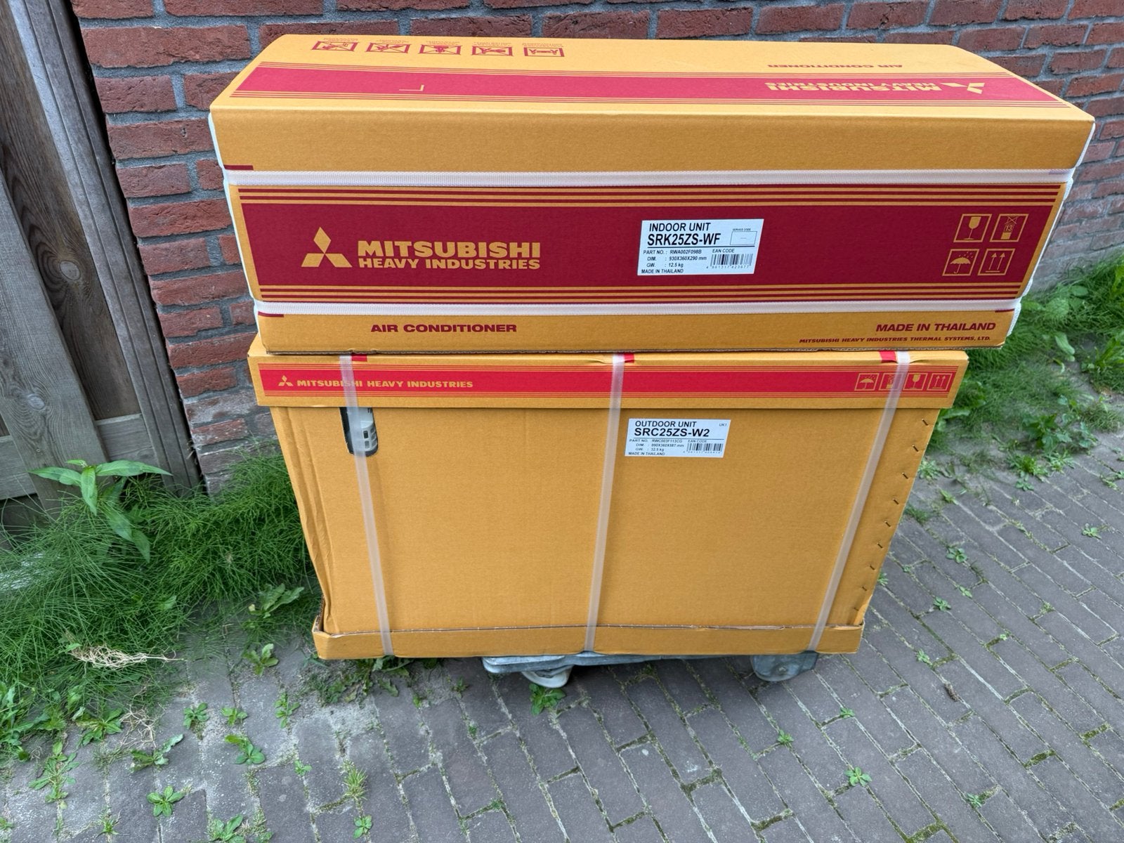 Mitsubishi heavy industrie airco  2.5 KW, Witgoed en Apparatuur, Airco's, Ophalen, Koelen en Ontvochtigen, Minder dan 60 m³, Timer