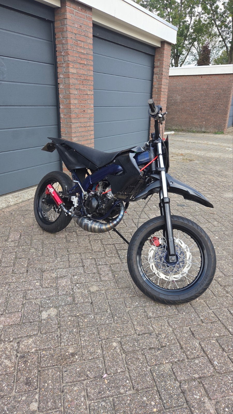 derbi senda 80cc krm, Ophalen, 6 versnellingen, Maximaal 45 km/u, Zo goed als nieuw