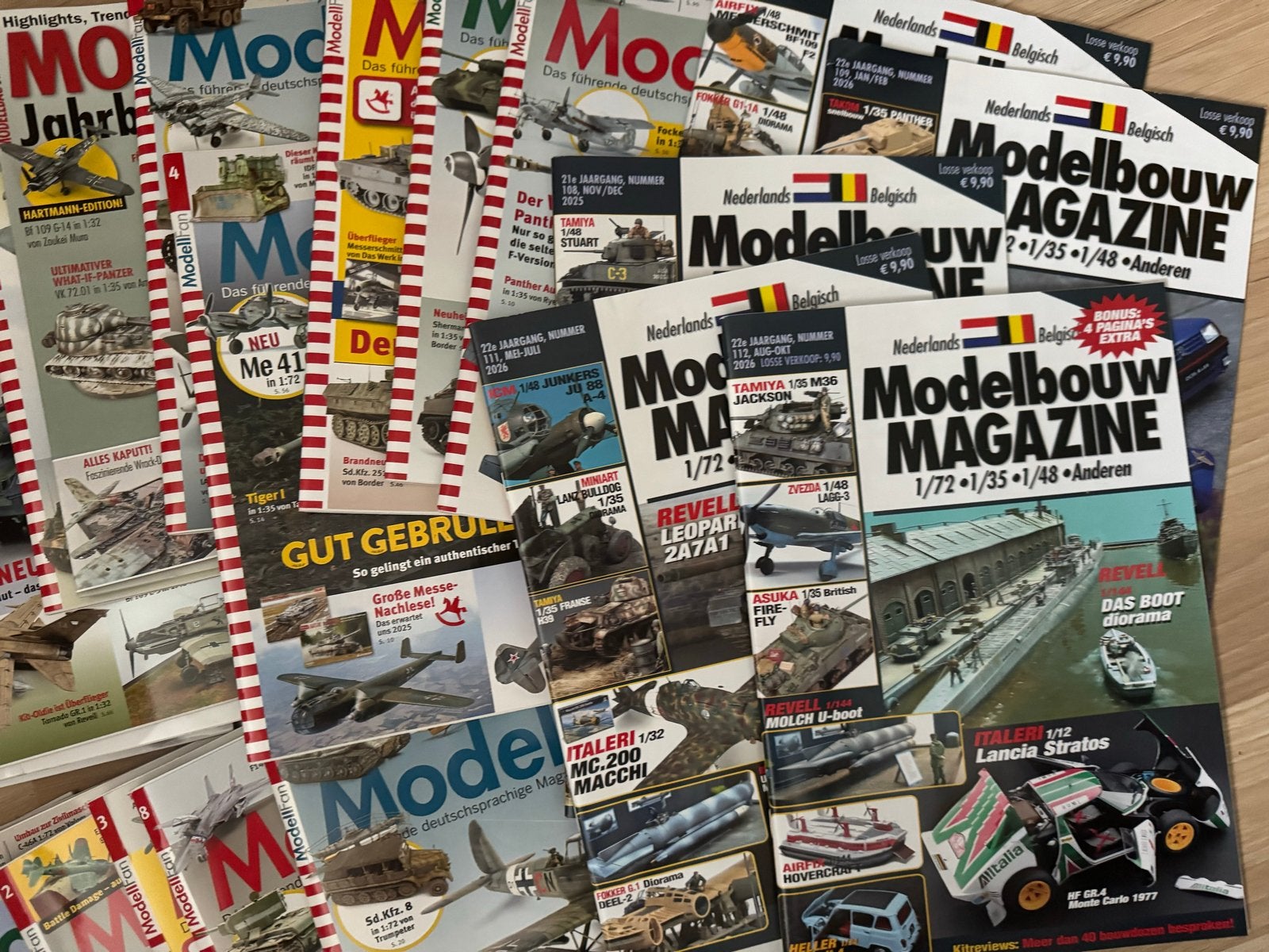 Modelbouw Magazines - Diverse Uitgaven, Ophalen of Verzenden