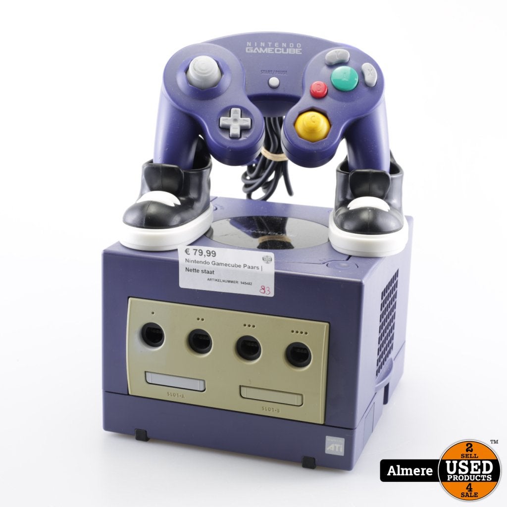 Nintendo Gamecube Paars | Nette staat, Spelcomputers en Games, Spelcomputers | Nintendo GameCube, Nintendo, Gebruikt, Support@nintendo.com