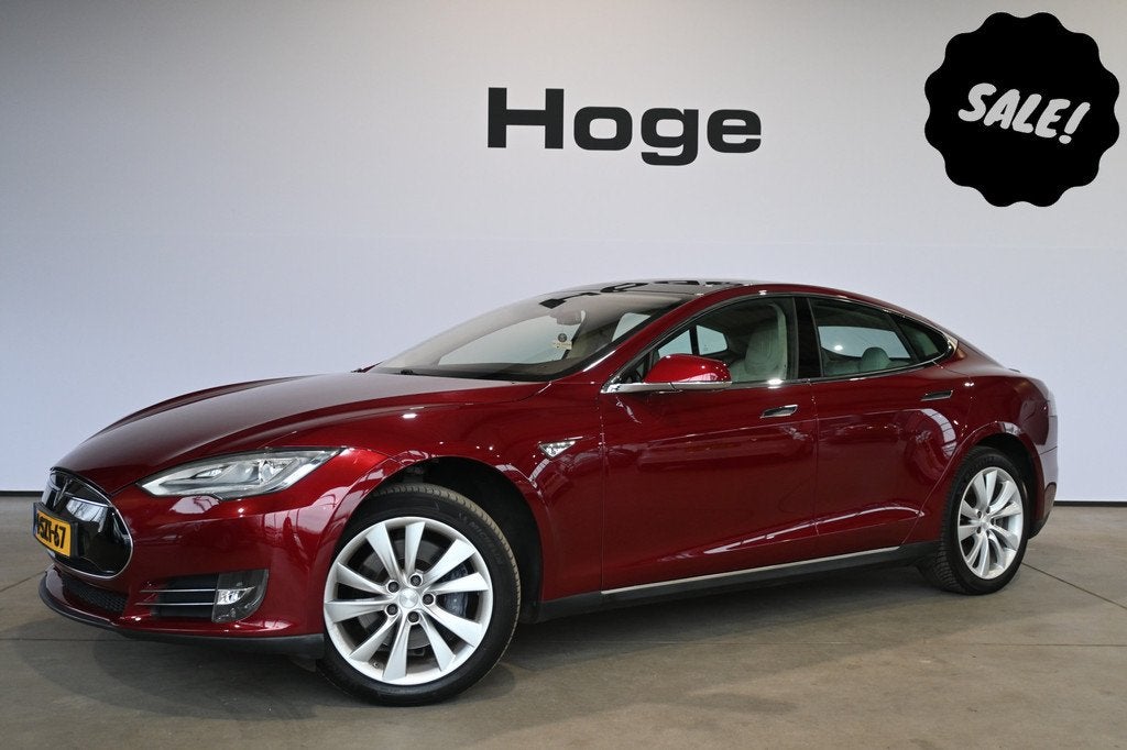 Tesla Model S 85 Performance Tech Pack ECC Navigatie Licht m, Auto's, Tesla, Bedrijf, Te koop, Model S, ABS, Achteruitrijcamera