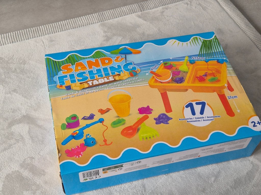 Zand- en Vistafel voor Kinderen - Nieuw in Doos, Ophalen of Verzenden, Nieuw