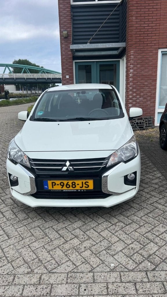 Mitsubishi Space Star 1.2 Mivec Cleartec As&g 71pk 2022 Wit, Auto's, Voorwielaandrijving, 850 kg, Wit, Origineel Nederlands