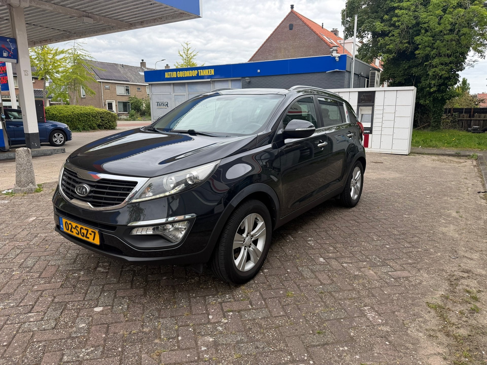 Kia Sportage 2.0 X-ecutive Plus Pack LEER-ACHTER PDC-TREKHAA, Gebruikt, Zwart, 4 cilinders, Leder en Stof
