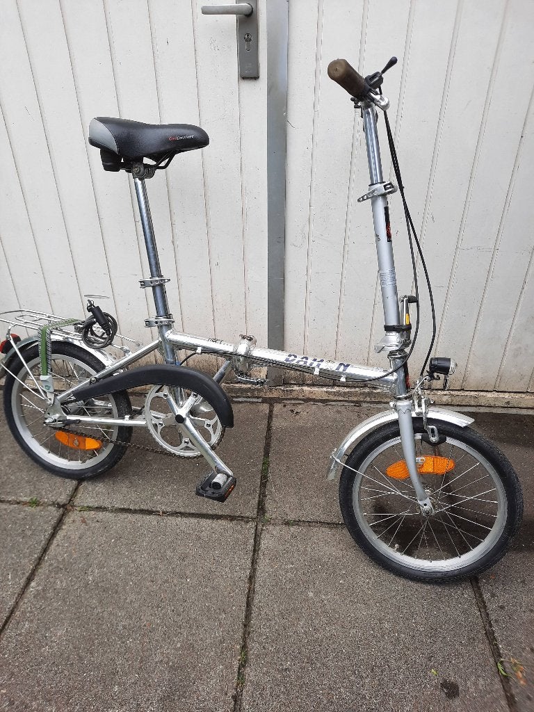 vouwfiets 16 inch met versnellingen dahon usa 3 v, Fietsen en Brommers, Fietsen | Vouwfietsen, Ophalen, Gebruikt, Velgrem, 16 tot 18 inch